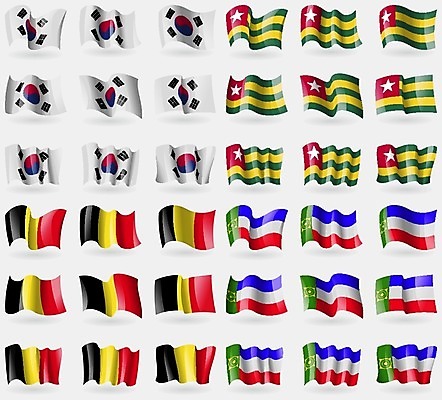 EPS 해외이미지 디자인 문화 상징 일러스트 세계 직물 심볼 벨기에 지역 전국 토고 강조 해외202004 해외일러스트 서유럽 파일형식 벡터 서아프리카 유럽 아프리카 나라 이미지허브