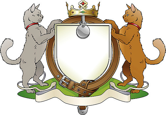 EPS 해외이미지 클립아트 동물 디자인 배너 무기 2 일러스트 왕관 프레임 그래픽 반려동물 꼬리표 고양이 코트 쌍 이름 두루마리 메달 사인 그림 복고 배지 방패 질서 수의사 휘장 가터벨트 리갈 엘리먼트 옛날 증명서 스타일 해외202004 해외일러스트 포유류 라벨 외투 의사 벨트 예절 상_상패 파일형식 벡터 이미지허브