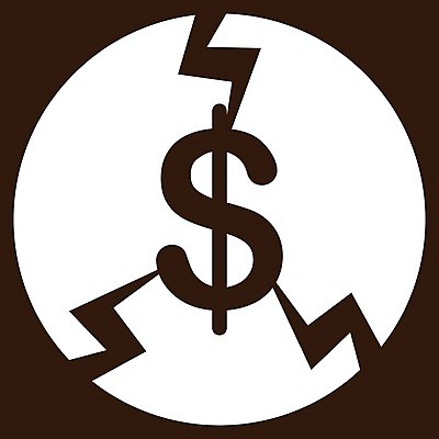 EPS 해외이미지 돈 일러스트 비즈니스 금융 경제 픽토그램 달러 손상 흰색 위험 사건 파산 고립 상형문자 우울증 위기 적자 갈색배경 해외202004 해외일러스트 문자 컬러 컨셉 갈색 재산 질병 파일형식 벡터 의학 이미지허브