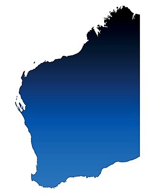 EPS 해외이미지 선 여행 백그라운드 지도 일러스트 파란색 호주 윤곽 고립 서쪽 지리 해외202004 해외일러스트 컬러 오세아니아 방향 파일형식 벡터 이미지허브