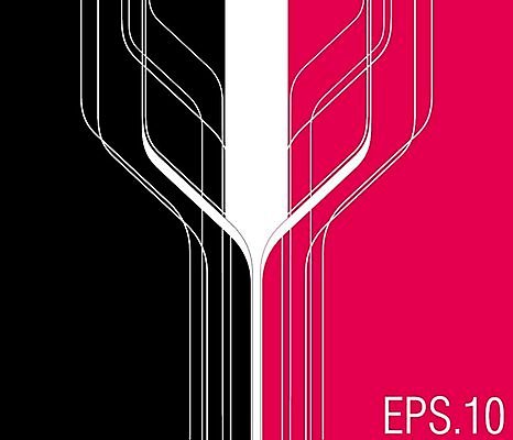 EPS 해외이미지 디자인 선 포즈 백그라운드 곡선 일러스트 추상 미술 빨간색 검은색 방향 상승 오르기 굴곡 스타일 해외202004 해외일러스트 컬러 컨셉 무늬 모션 문화예술 파일형식 벡터 이미지허브