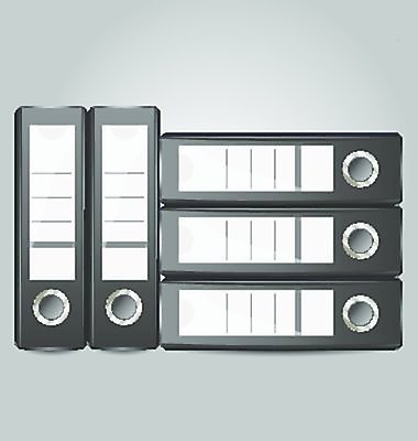 EPS 해외이미지 디자인 종이 일러스트 비즈니스 그래픽 세트 사무실 검은색 자료 공백 정보 흰색 컨테이너 수집 문서 파일 신분 폴더 바인더 계좌 목록 엘리먼트 해외202004 해외일러스트 산업 컬러 금융 사무용품 파일형식 벡터 이미지허브