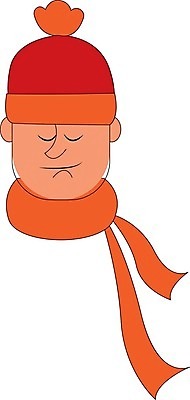 EPS 해외이미지 옷 얼굴 겨울 오렌지 일러스트 유행 목도리 묶기 그림 옷입기 목 터번 스타일 해외202004 해외일러스트 잡화 계절 과일 모션 신체부위 머리장식 파일형식 벡터 이미지허브