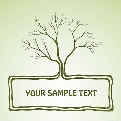 EPS 해외이미지 나무 백그라운드 일러스트 사각프레임 타이포그라피 사람없음 연두색 빈티지 해외202004 해외일러스트 식물 문자 컨셉 프레임 초록색 사각형 파일형식 벡터 이미지허브