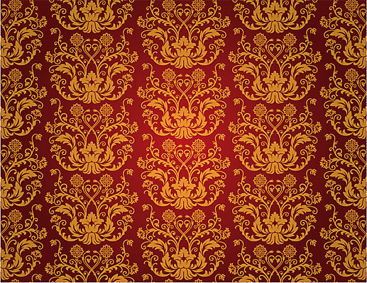 EPS 해외이미지 꽃 백그라운드 잎 꽃무늬 패턴 일러스트 자연 벽지 경사 장식 빨간색 수확 골동품 소용돌이 화려 황금 고급 우아함 실크 타일 복고 구식 바로크 방사형 빅토리아 옛날 회복 해외202004 해외일러스트 식물 컬러 컨셉 무늬 농업 회오리 직물 생태계 파일형식 벡터 이미지허브