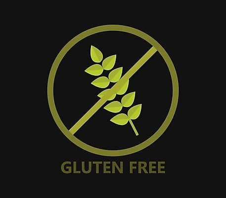 EPS 해외이미지 일러스트 사람없음 초록색 금지 밀 해외202004 글루텐프리 글루틴 해외일러스트 컬러 곡류 파일형식 벡터 이미지허브