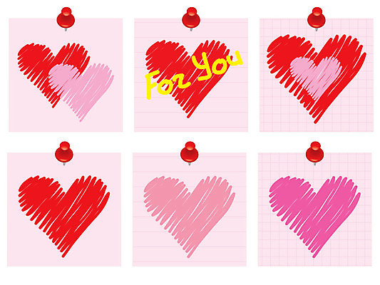 EPS 해외이미지 종이 분홍색 2 일러스트 휴가 발렌타인데이 사랑 빨간색 세트 쪽지 하트 주름 메시지 압정 오브젝트 그림 정사각형 고립 해외202004 해외일러스트 모양 도형 감정 컬러 데이이벤트 사무용품 파일형식 벡터 이미지허브