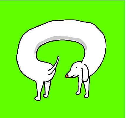 EPS 해외이미지 동물 컨셉 일러스트 아이디어 반려동물 유머 개 꼬리 개성 문제 대가리 유아독존 해외202004 해외일러스트 감정 포유류 파일형식 벡터 이미지허브