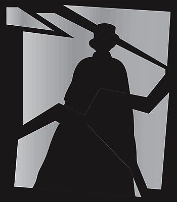 EPS 해외이미지 무기 일러스트 검은색 거울 죽음 범죄 경찰 법 신화 잭 살인 나쁜 깨짐 살인범 전설 피해자 카피스페이스 해외202004 해외일러스트 직업 컬러 컨셉 사람 공백 피해 파일형식 벡터 이미지허브