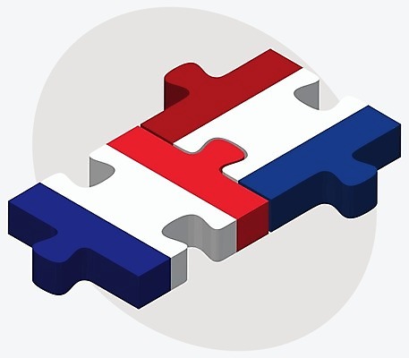 EPS 해외이미지 조각 컨셉 일러스트 비즈니스 관계 협력 함께함 사람 그래픽 3D 프랑스 깃발 퍼즐 연결 결합 접속 오브젝트 네덜란드 흰배경 파리 나눔 해결 프랑스어 암스테르담 고립 공화국 왕국 전국 정부 정치 통일 해외202004 해외일러스트 문자 유럽 나라 백그라운드 흰색 디지털합성 파일형식 벡터 이미지허브