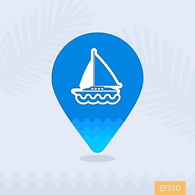 EPS 해외이미지 바다 여행 지도 요트 일러스트 바람 휴가 항해 여름 보트 크루즈 심볼 사인 속도 함선 위치 모터보트 네비게이션 충고 해외202004 해외일러스트 자연요소 계절 날씨 배 선박 파일형식 벡터 수상교통 교통수단 교통 이미지허브