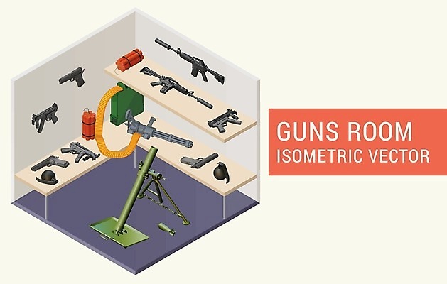 EPS 해외이미지 무기 일러스트 3D 권총 총 폭탄 오브젝트 군용 대포 수류탄 다이너마이트 작전 폭행 해외202004 해외일러스트 군대 폭력 범죄 폭발물 디지털합성 파일형식 벡터 이미지허브