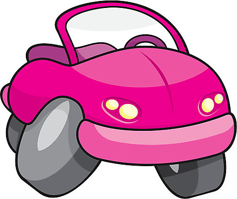 EPS 해외이미지 분홍색 일러스트 교통시설 자동차 장난감 자주색 만화 자동 해외202004 해외일러스트 육상교통 컬러 교통 시설 파일형식 벡터 이미지허브