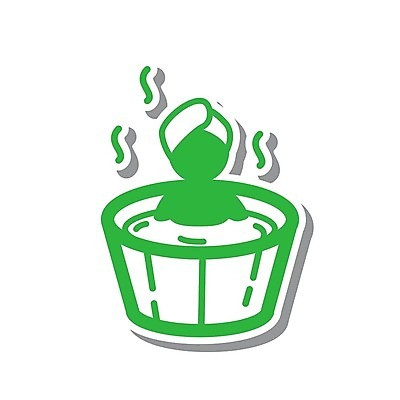 EPS 해외이미지 선 일러스트 휴식 치료 스파 만화 심플 얇은 해외202004 해외일러스트 컨셉 의학 파일형식 벡터 이미지허브