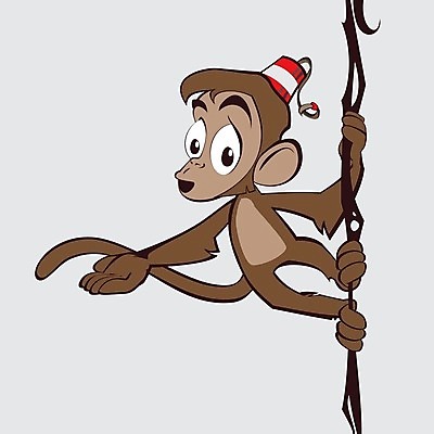 EPS 해외이미지 동물 디자인 밧줄 일러스트 발 놀이 동물원 관리 종류 갈색 입 만화 꼬리 긍정 귀 포도나무 고릴라 침팬지 비명 캡모자 해외202004 해외일러스트 모자_잡화 줄 컬러 컨셉 포유류 신체부위 과일나무 파일형식 벡터 이미지허브