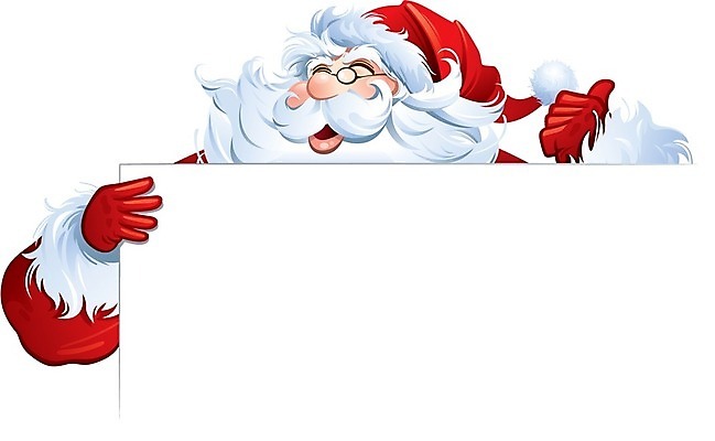 EPS 해외이미지 종이 일러스트 빨간색 산타클로스 놀람 공백 기쁨 흰색 잡기 메시지 만화 사인 화이트보드 해외202004 해외일러스트 감정 컬러 크리스마스 모션 표정 파일형식 벡터 이미지허브