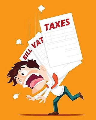 EPS 해외이미지 남자 일러스트 성인 비즈니스맨 큼 만화 편지 서비스 공지사항 계산서 세금 해외202004 해외일러스트 비즈니스 사람 직장인 크기 파일형식 벡터 이미지허브