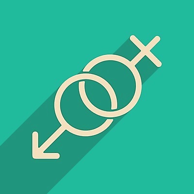 EPS 해외이미지 일러스트 그림자 사람없음 남자기호 여자기호 해외202004 해외일러스트 성별기호 파일형식 벡터 이미지허브