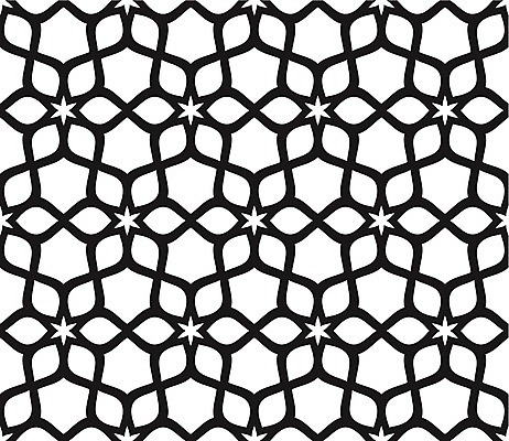 EPS 해외이미지 디자인 꽃 실루엣 선 백그라운드 꽃무늬 패턴 일러스트 추상 흑백 장식 울타리 매끈함 질감 심플 해외202004 해외일러스트 식물 무늬 촬영기법 담장 감각 파일형식 벡터 이미지허브