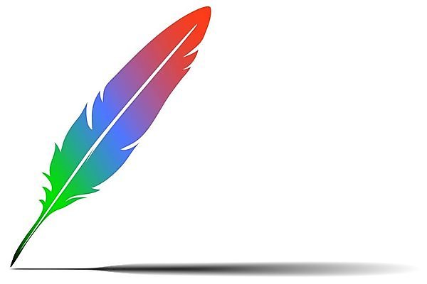EPS 해외이미지 모양 디자인 일러스트 자연 조류 그림자 컬러풀 펜 공백 깃털 싱글 깃털펜 엘리먼트 카피스페이스 해외202004 해외일러스트 동물 컬러 필기구 생태계 파일형식 벡터 문구용품 오브젝트 이미지허브