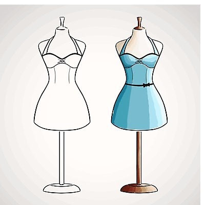 EPS 해외이미지 모양 모델 손 디자인 드레스 옷 여자 실루엣 결혼 패턴 일러스트 그래픽 쇼핑 세트 치마 파티 유행 상점 수확 흰색 가운 화려 우아함 낙서 저녁 마네킹 스케치 수집 심볼 그림 서식 복고 코르셋 스타일 해외202004 해외일러스트 컬러 컨셉 무늬 농업 하의 촬영기법 미술 사람 이벤트 신체부위 야간 파일형식 벡터 이미지허브