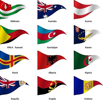 EPS 해외이미지 스티커 일러스트 사람없음 세트 세계 깃발 오스트리아 삼각형 호주 국기 아제르바이잔 안도라 알바니아 알제리 앙골라 해외202004 해외일러스트 도형 유럽 나라 아프리카 오세아니아 파일형식 벡터 남유럽 이미지허브