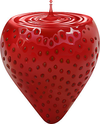 EPS 해외이미지 열매 음식 과일 일러스트 딸기 빨간색 주스 사막 신선 달콤 떨어짐 크림 잔물결 캐러멜 해외202004 해외일러스트 식물 물결 음료 컬러 컨셉 디저트 맛 파일형식 벡터 이미지허브