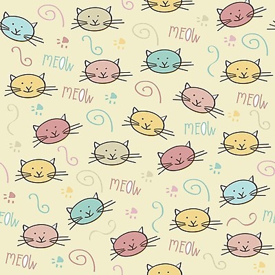 EPS 해외이미지 동물 디자인 백그라운드 패턴 일러스트 벽지 미술 그래픽 장식 반려동물 컬러풀 검은색 고양이 수확 흰색 직물 낙서 인쇄 만화 그림 질감 해외202004 해외일러스트 컬러 무늬 농업 포유류 문화예술 파일형식 벡터 이미지허브