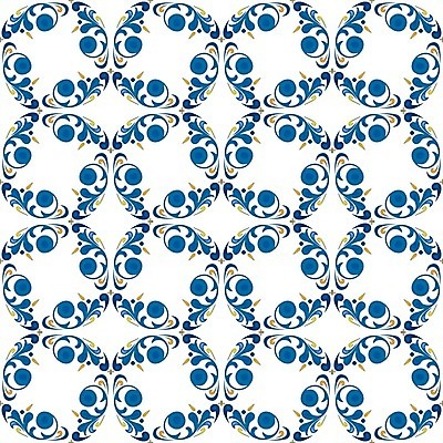 EPS 해외이미지 전통 디자인 패턴 오렌지 일러스트 벽지 추상 장식 파란색 노란색 흰색 포르투갈 타일 묘사 정사각형 모자이크 스페인어 아라베스크 엘리먼트 튀니지 해외202004 해외일러스트 도형 유럽 컬러 무늬 과일 아프리카 파일형식 벡터 이미지허브