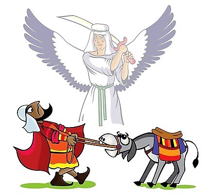 EPS 해외이미지 동물 캐릭터 일러스트 천사 3 말하기 성경 분노 칼 위험 무서움 만화 기적 당나귀 바보 예언자 해외202004 해외일러스트 일러캐릭터 감정 컨셉 종교용품 모션 말_동물 파일형식 벡터 이미지허브