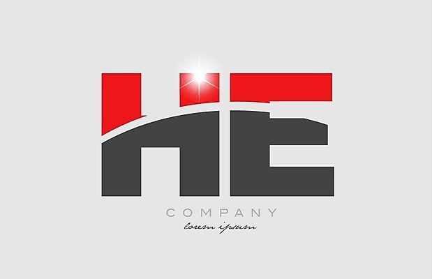 EPS 해외이미지 모양 템플릿 디자인 알파벳 남자 백그라운드 일러스트 회사 비즈니스 빨간색 반짝임 회색 E 편지 심볼 신분 H 엘리먼트 활자 해외202004 해외일러스트 영어 컬러 모션 사람 활자판 파일형식 벡터 문자 인쇄판 인쇄 이미지허브
