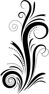 EPS 해외이미지 식물 디자인 꽃 실루엣 일러스트 자연 아이디어 미술 숫자 검은색 문신 그림 서식 오리지널 스타일 해외202004 해외일러스트 문자 컬러 컨셉 문화예술 촬영기법 생태계 파일형식 벡터 이미지허브