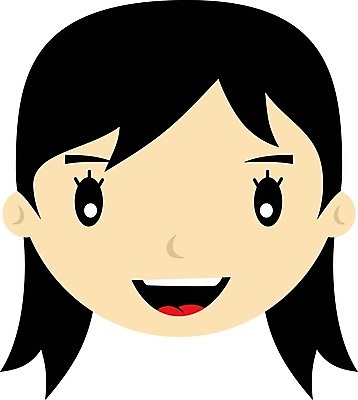EPS 해외이미지 여자 얼굴 일러스트 미술 사람 성인 10대 표현 괴짜 만화 멍청이 해외202004 해외일러스트 컨셉 청소년 문화예술 신체부위 파일형식 벡터 이미지허브