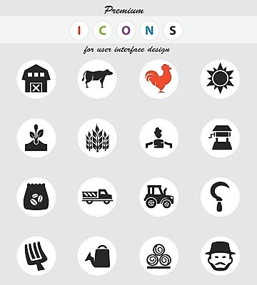 EPS 해외이미지 농업 일러스트 태양 당근 물뿌리개 소 농부 심볼 귀 트랙터 짐차 헛간 낫 수탉 묘목 쇠스랑 해외202004 해외일러스트 자연요소 나무 직업 산업 포유류 자동차 뿌리채소 신체부위 닭 농기계 수컷 저장고 특수차량 파일형식 벡터 이미지허브