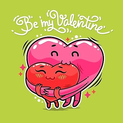 JPG 해외이미지 일러스트 안기 발렌타인데이 사랑 사람없음 반짝임 하트 하트캐릭터 해외일러스트 일러캐릭터 모양 캐릭터 감정 모션 데이이벤트 파일형식 이미지허브