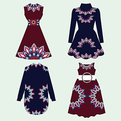 EPS 해외이미지 모델 디자인 드레스 옷 여자 실루엣 백그라운드 꽃무늬 패턴 일러스트 추상 정장 세트 치마 유행 검은색 재킷 공연 흰색 화려 작업실 우아함 수집 블라우스 마케팅 스타일 해외202004 해외일러스트 꽃 컬러 컨셉 상의 무늬 하의 촬영기법 사람 이벤트 외투 파일형식 벡터 이미지허브