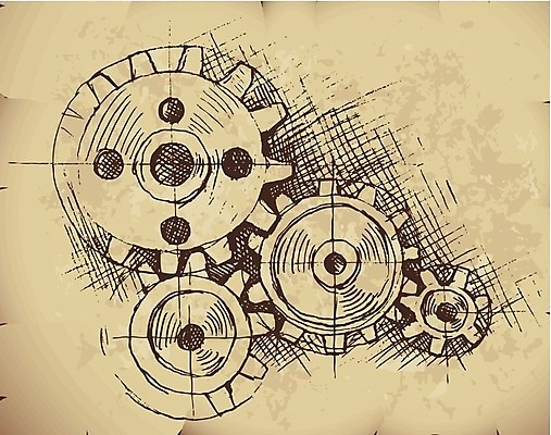 EPS 해외이미지 디자인 산업 종이 백그라운드 컨셉 일러스트 비즈니스 모션 추상 협력 아이디어 함께함 사람없음 힘 기계 장비 작업 얼룩 바퀴 주름 역사 연결 스케치 심볼 그림 질감 문서 과거 손그림 찢어짐 나눔 태엽 기어 진행 연소 혁명 구식 그런지 되감기 발명 양피지 옛날 카피스페이스 해외202004 해외일러스트 무늬 미술 공백 파일형식 벡터 이미지허브