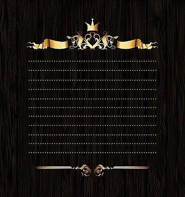 EPS 해외이미지 모양 디자인 배너 리본 선 백그라운드 일러스트 왕관 프레임 미술 장식 빛 갈색 식당 정보 황금 메뉴 스타일 해외202004 해외일러스트 컬러 문화예술 상점 파일형식 벡터 이미지허브