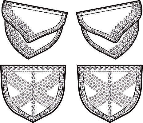 EPS 해외이미지 클립아트 모양 템플릿 디자인 옷 선 일러스트 추상 미술 장식 컬러풀 유행 공백 과학기술 청바지 직물 주머니 바느질 스케치 심볼 오브젝트 그림 땀 클립 윤곽 자수 고립 기본 스타일 해외202004 해외일러스트 컬러 무늬 바지 문화예술 기술 파일형식 벡터 이미지허브