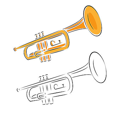 EPS 해외이미지 음악 일러스트 놀이 열쇠 뿔 금속 소리 장비 기구 황금 오브젝트 오디오 트럼펫 시끄러움 재즈 고립 놋쇠 마우스피스 뮤지컬 해외202004 해외일러스트 재질 문화예술 전자제품 금관악기 파일형식 벡터 이미지허브