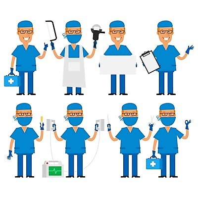EPS 해외이미지 직업 캐릭터 디자인 산업 일러스트 주사기 미술 사람 그래픽 세트 의사 도구 가운 플랫 칼 만화 수집 가득함 오브젝트 서비스 클립 외과 주인 캐리커처 해외202004 해외일러스트 일러캐릭터 옷 의학 의료기기 문화예술 병원 의료진 그림 파일형식 벡터 이미지허브