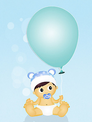 포토 JPG 해외이미지 남자 어린이 일러스트 이벤트 소년 사람없음 파란색 아기 발표 노리개젖꼭지 엽서 풍선 세례 해외202004 해외포토 컬러 사람 아기용품 편지 파일형식 이미지허브