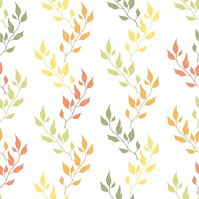 EPS 해외이미지 나무 디자인 계절 파도 백그라운드 잎 패턴 일러스트 자연 빨간색 초록색 노란색 가을 흰색 나뭇가지 직물 차 관목 해외202004 해외일러스트 식물 음료 바다 컬러 무늬 생태계 파일형식 벡터 이미지허브