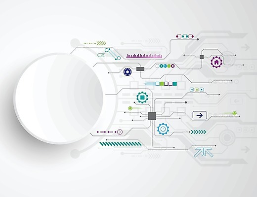 EPS 해외이미지 디자인 일러스트 추상 사람없음 그래픽 디지털 흰색 원형 해외202004 해외일러스트 도형 컬러 무늬 파일형식 벡터 이미지허브