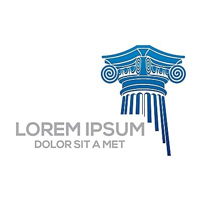 EPS 해외이미지 일러스트 비즈니스 사람없음 기둥 구조물 심볼 법 브랜딩 해외202004 해외일러스트 건축 파일형식 벡터 이미지허브