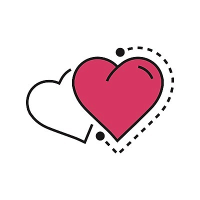 EPS 해외이미지 모양 선 결혼 일러스트 결혼식 추상 발렌타인데이 선물 사랑 그래픽 장식 하트 심볼 사인 열정 스타일 해외202004 해외일러스트 감정 무늬 데이이벤트 이벤트 파일형식 벡터 이미지허브