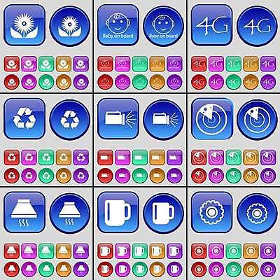 EPS 해외이미지 모양 백그라운드 일러스트 미술 그래픽 컵 세트 컬러풀 픽토그램 라벨 재활용 손전등 심볼 흔적 사인 폴더 배지 기어 우표 레이더 특별함 스타일 4G 해외202004 해외일러스트 식기 컬러 컨셉 문화예술 조명 프레임 IT 친환경 파일 파일형식 벡터 이미지허브