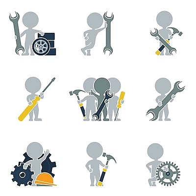EPS 해외이미지 디자인 남자 컨셉 일러스트 비즈니스 자동차 노동자 사람 그래픽 세트 금속 웹 기계 장비 회색 정보 흰색 스패너 업무 바퀴 플랫 수리 망치 헬멧 작음 수집 아래 서비스 타이어 정비공 기어 주인 해외202004 해외일러스트 직업 육상교통 컬러 인터넷 재질 공구 작업 기술자 보호장비 크기 방향 위치 파일형식 벡터 이미지허브