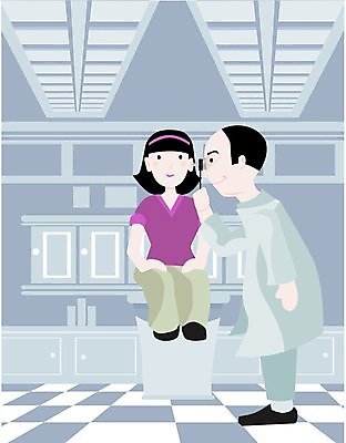 EPS 해외이미지 여자 어린이 일러스트 건강 병원 일상 사무실 시험 의사 기구 만화 귀 커뮤니티 방문 돌봄 소아과의사 해외202004 해외일러스트 교육 비즈니스 의학 모션 사람 라이프 신체부위 의료진 파일형식 벡터 직업 생활 이미지허브