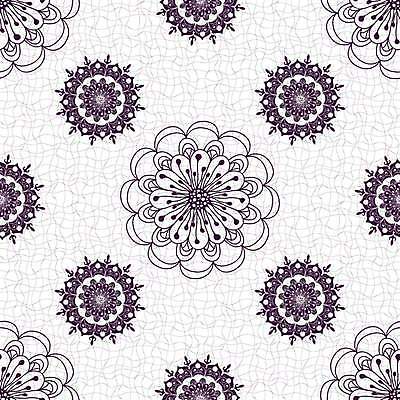 EPS 해외이미지 디자인 꽃 백그라운드 패턴 일러스트 추상 사람없음 보라색 패턴백그라운드 화려 대칭 만다라 해외202004 해외일러스트 식물 컬러 컨셉 무늬 파일형식 벡터 이미지허브
